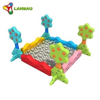 Soft Customized Children Game Square Tree Indoor Playground Ball Pit Pool