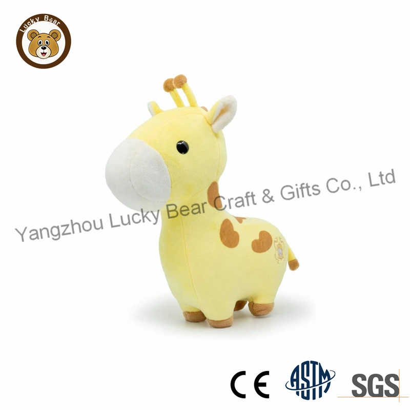 Lovely Giraffe Customize Design Cartoon Characters Soft Baby Toy