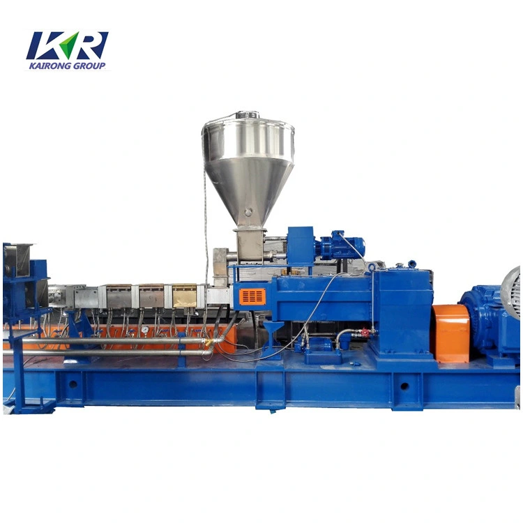 Double Screw PVC Resin Granule Making Hot-Cut Pelletizing Machine