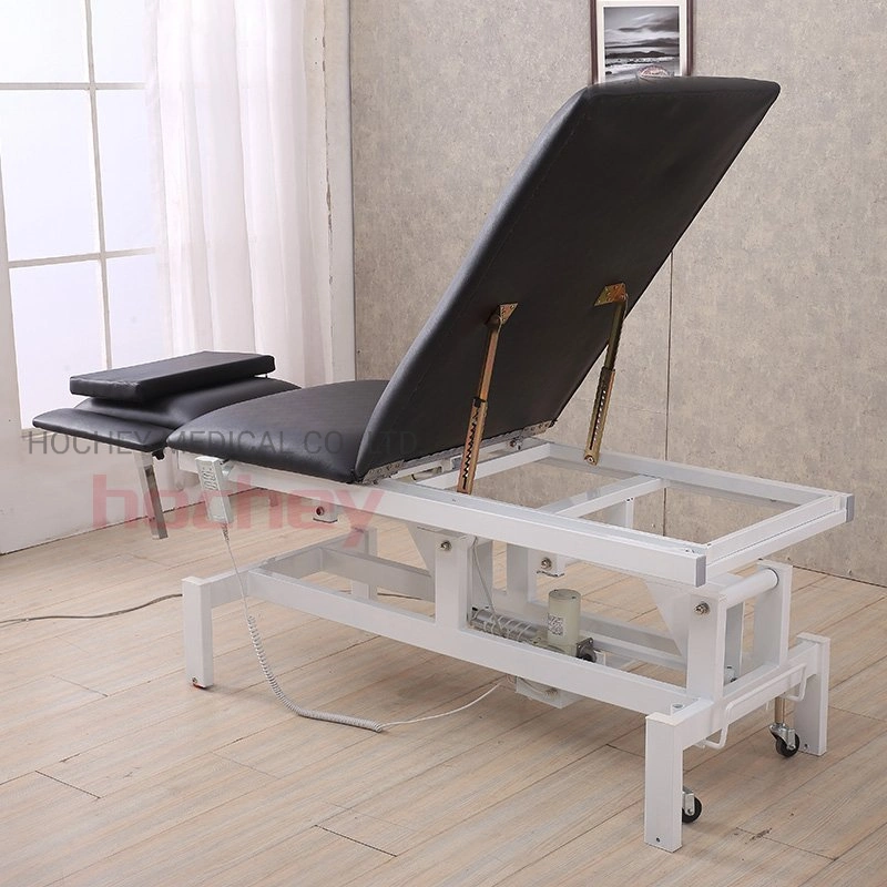Hochey Medical High End Professional Hot Sale Luxury Height Adjustable Beauty Bed Cosmetic Bed Facial Table for Beauty Care