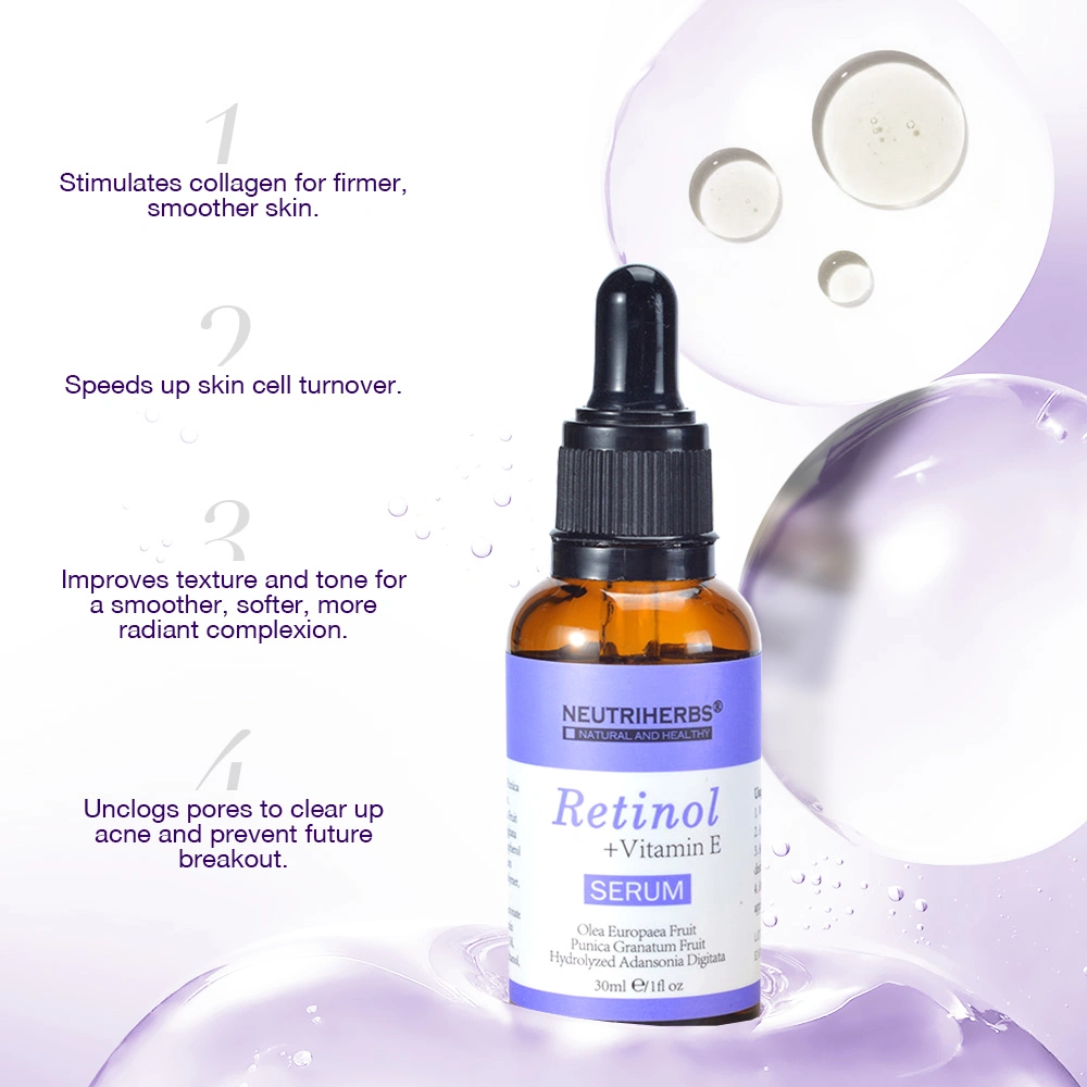 Best Manufacture Moisturizing Renewing Mild Best Retinol Vitamin E Serum