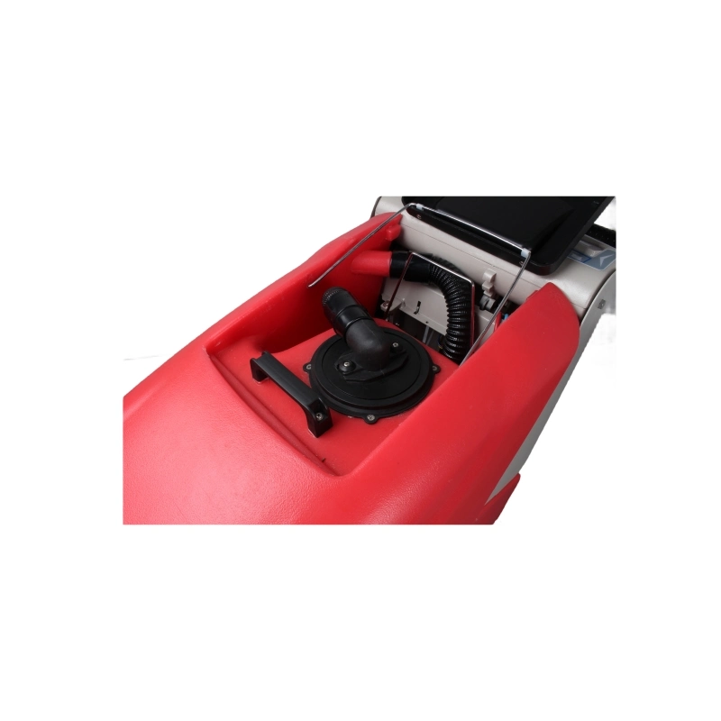 School Drum Type Haotian Woodern Tray+Export Carton Small Scrubber Floor Cleaning Machine