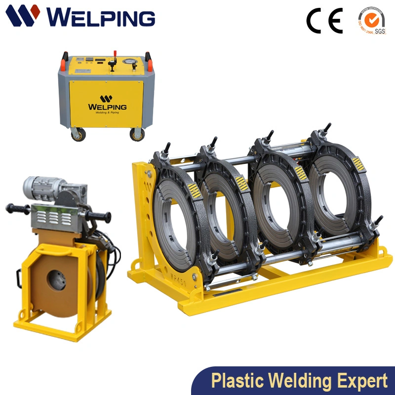 450mm Butt Fusion Welding Machine on The Worksite with Competitive Price