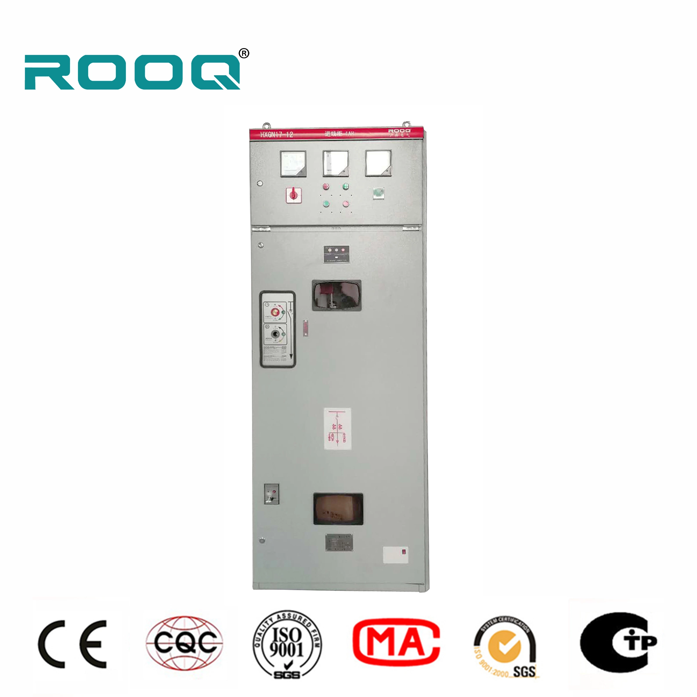 Intelligentized de cuadros de distribución de energía eléctrica de baja tensión de ahorro de energía de gas de aire aislada de la serie de cuadros Ggd