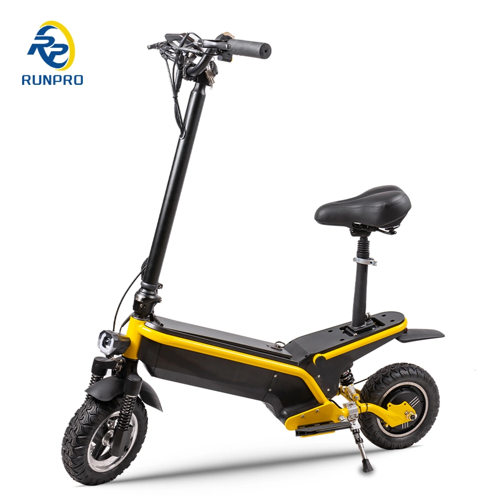 Certificado de la CEE 500W de dos ruedas Scooter eléctrico plegable adultos Scooter eléctrico de potencia adultos Scooter eléctrico