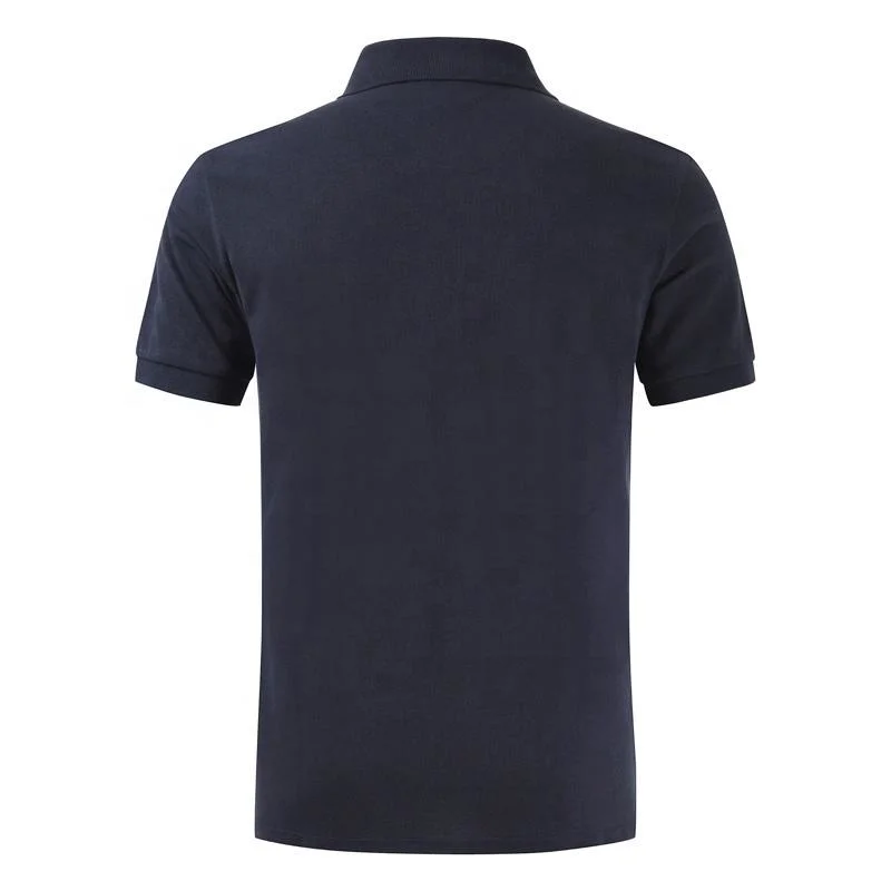 100% coton design Polo shirt unisexe OEM, Vierge Sport Mettre en place d'impression personnalisée Logo