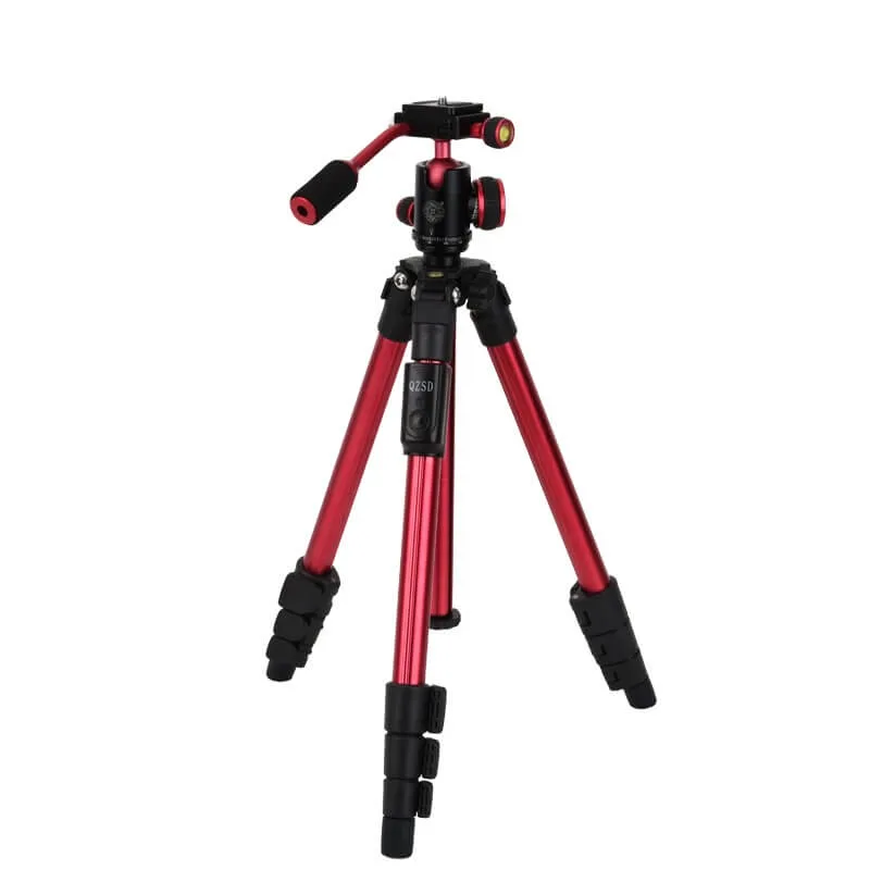 Lightweight Aluminum Travel Selfie Stick Tripod for Camera with 360-Degree Ball Head