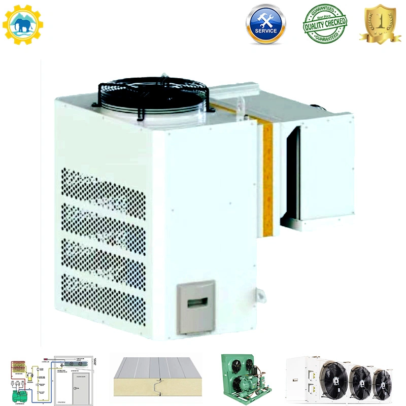 Box-Type Bitzerr Compressor Cold Room Refrigeration Condensing Unit Freezer Condenser