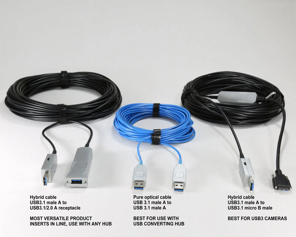 USB3.1 Active Optical Cable USB3.1 Fiber Extender