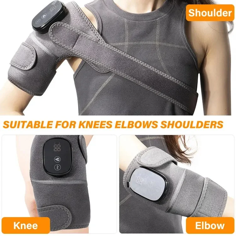 Safety Carbon Fibre Self-Heating Knee Brace Relieving Joint Pain Leg Heated Massager