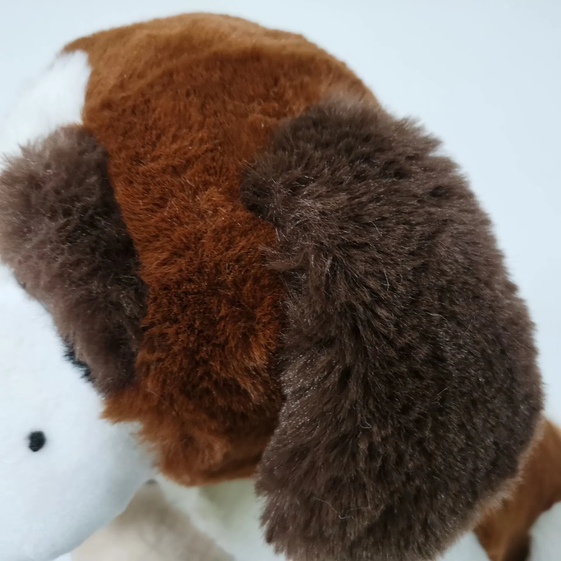 Bebé Suave felpa Anime perros Cachorro realista de los animales de peluche muñecas Dollhouse personalizada Bichon Frise Plushies para niños