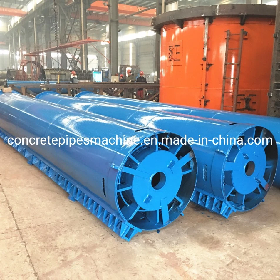Concrete Drainage Jacking Pipe Making Equipment Pccp Prestressed Concrete Pipe Mould