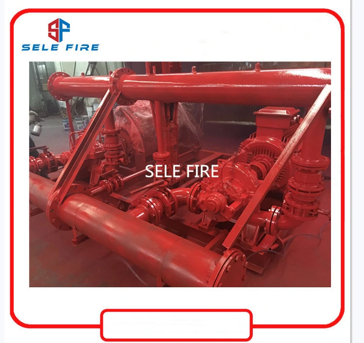 UL/FM Approved Fire Fighting System 750gpm Diesel Split Case Fire Pump