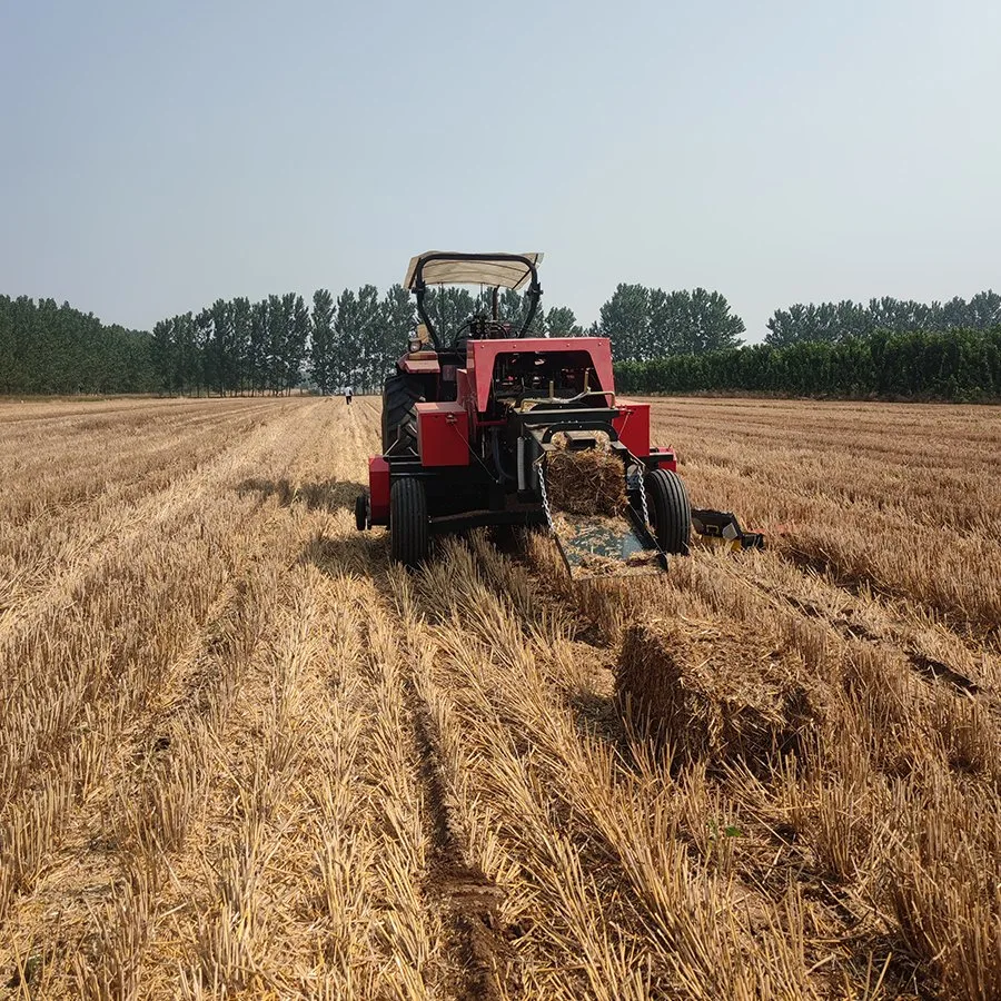 Maquinaria agrícola 2,2m cuadrado de la máquina empacadora de paja del heno