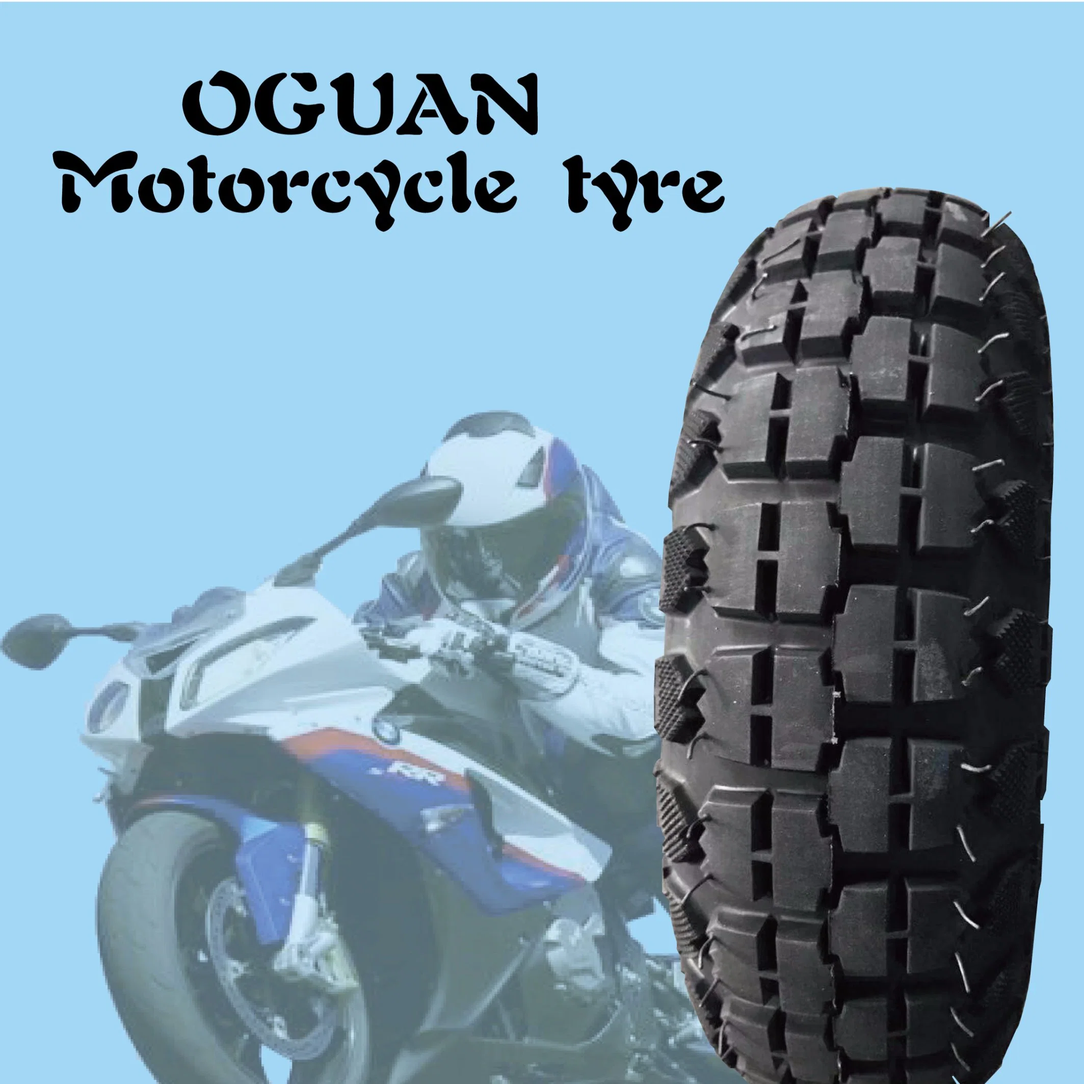 Mrf 8 polegadas novo OEM 6pr correia em nylon pneu diagonal padrão misto de Borracha Natural Motociclo Tubo dos pneus de baixa pressão (4.00-8)