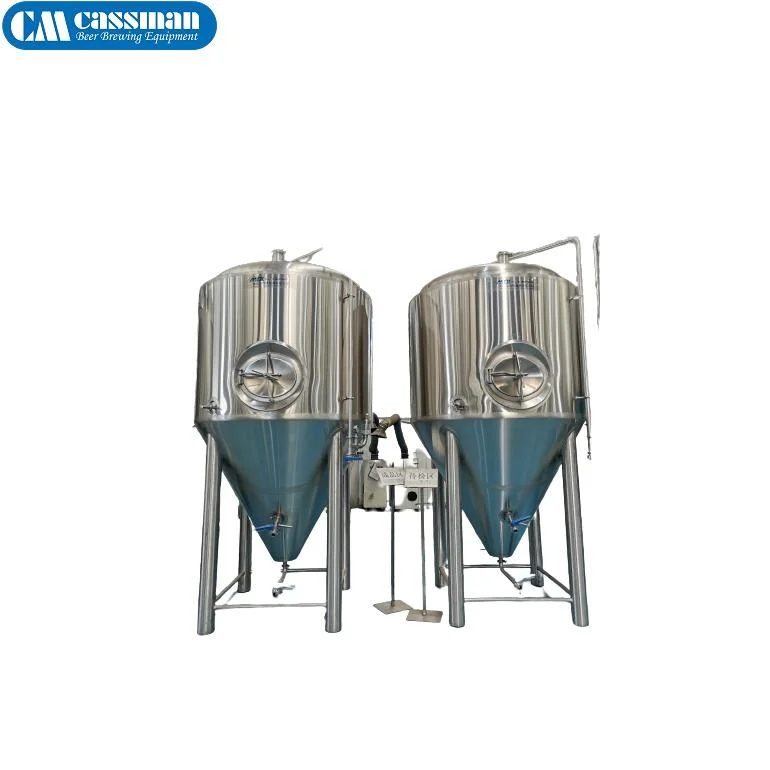 Cassman 1500L Stainles Steel Commercial Conical Beer Fermentation Tank