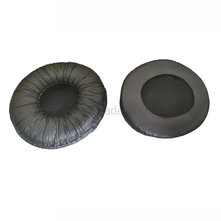 Fast Delivery Replacement Sponge Foam Earpads Leatherette Headphone Cushion for Call Center Headset Gaming Headset