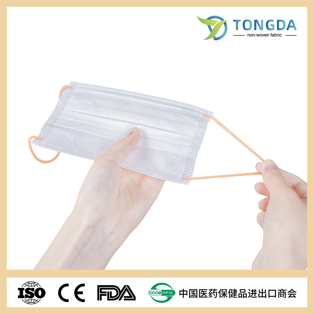 Manufacturer Colorful Safety Dust Proof 3 Ply Breathable Disposable OEM Face Mask