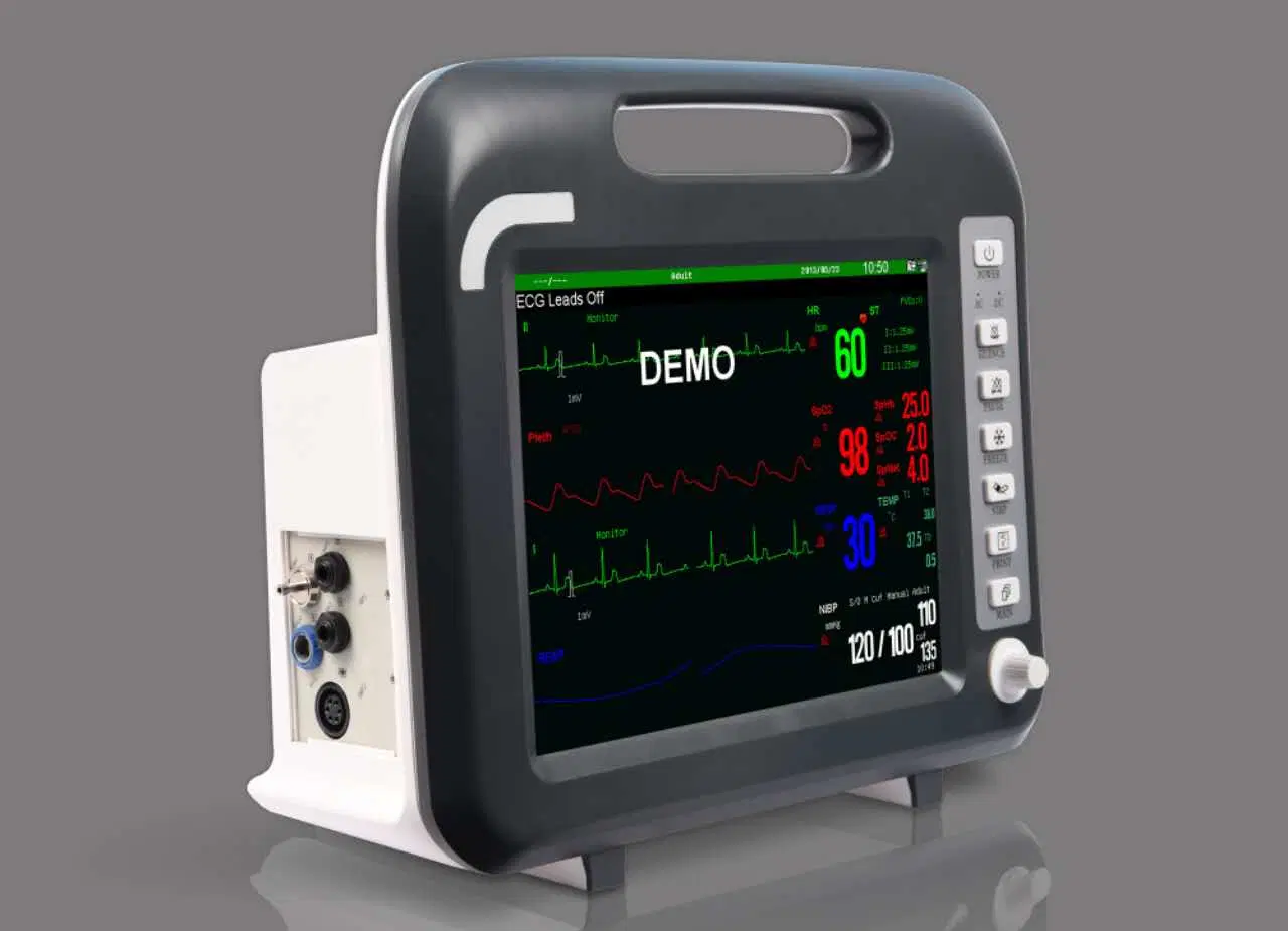 Moniteur patient de chevet multiparamètre 12,1 pouces Sinnor Snp9000e