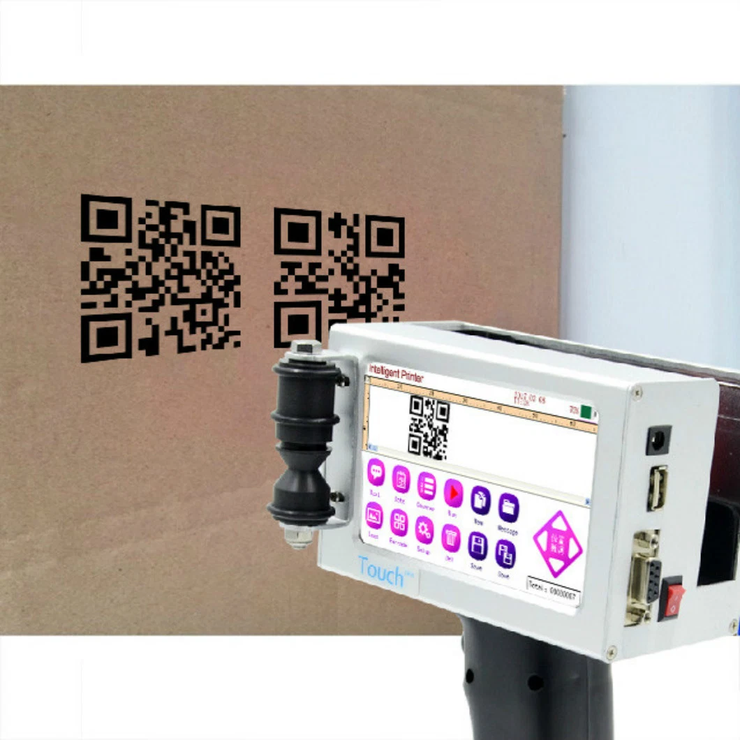 Online Tij Handheld Inkjet Coding Printer Easy to Use Operating