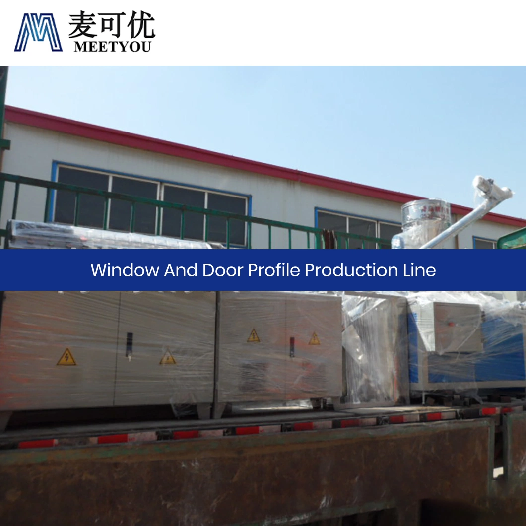 Meetyou Machinery PVC Profile Extrusion línea de producción China Extrusion estable Madera de plástico WPC PVC ventana marco de la puerta de perfil de la fabricación de paneles Fábrica de máquinas