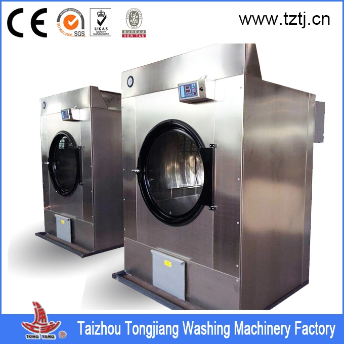 30kg Gas Heated/Vertical Front-Loading Rotary Drying Machine /Clothes Tumble Dryer Equipment