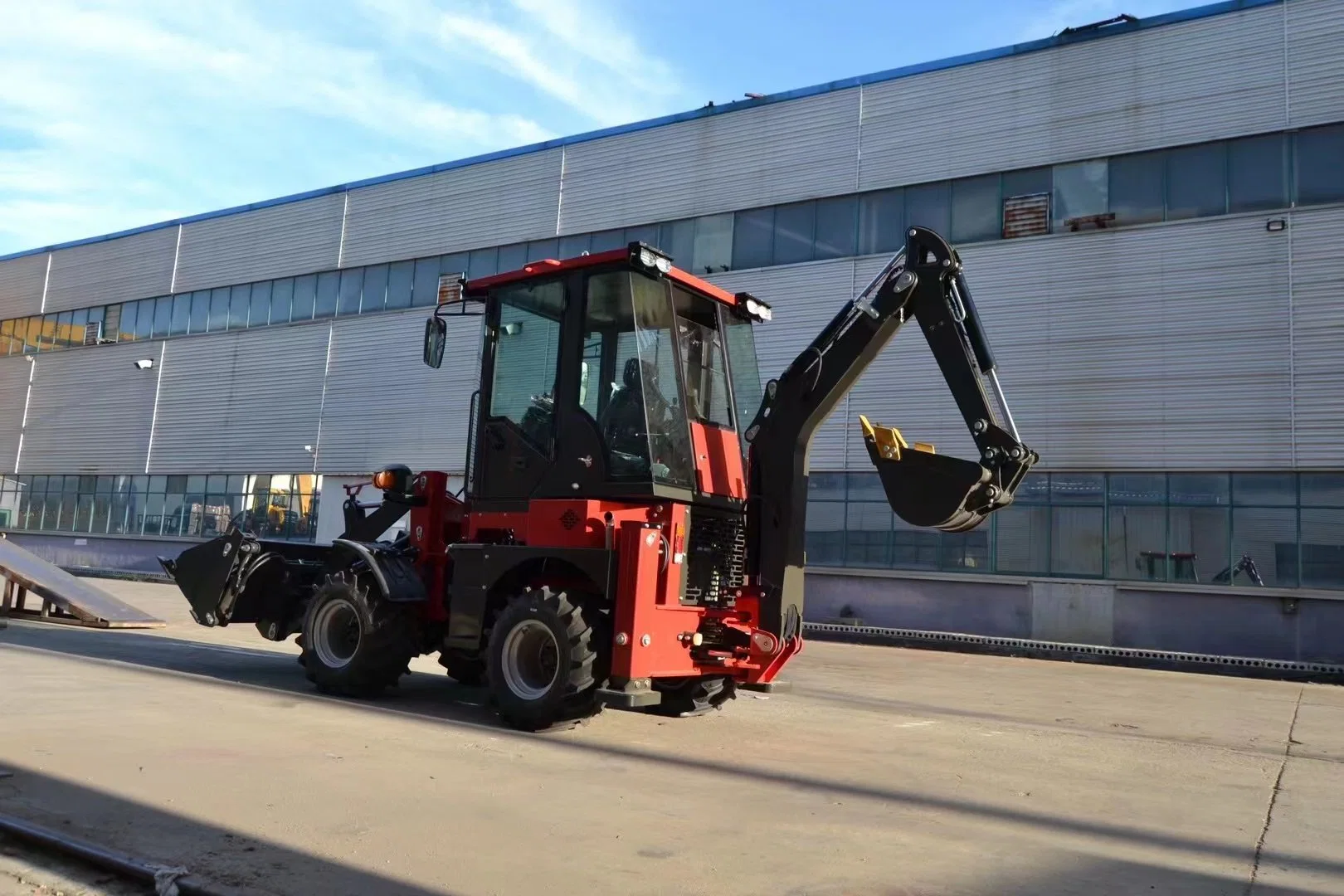 Haiqintop Brand (HQ15-10) with CE, Yanmar Engine Mini Backhoe Loader