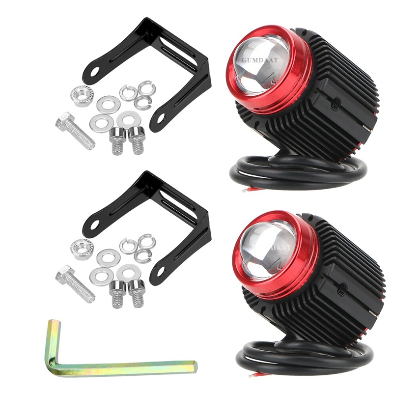 Mini Driving Light LED Headlight Waterproof LED Anti Fog Motorcycle with Switch