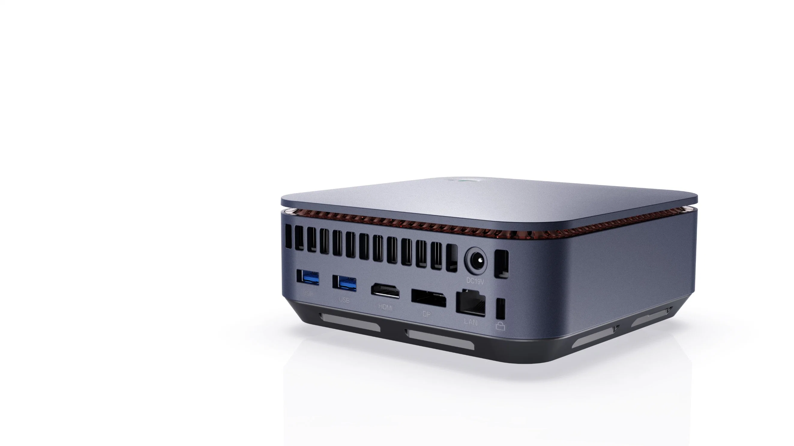 Petit ordinateur mini barebone J3160 J4105 avec 4 ports Ethernet, pare-feu Pfsense Mini PC.