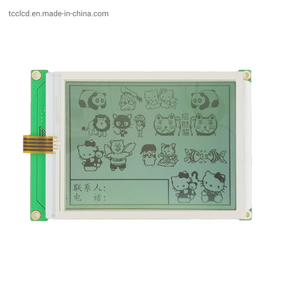 5.7 Inch 320X240 8-Bit Parallel Interface Graphic FSTN LCD Module with Resistive Touch Screen