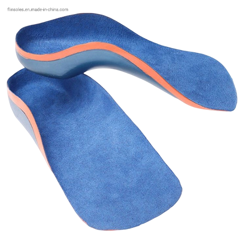 Custom Children Flat Feet and Arch Support TPU Insole Child Orthotic Kids
