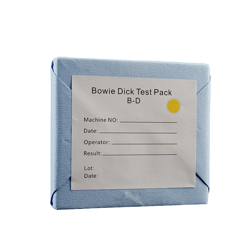 Medical Disposable Steam Sterilization Bowie Dick Test Pack Bd
