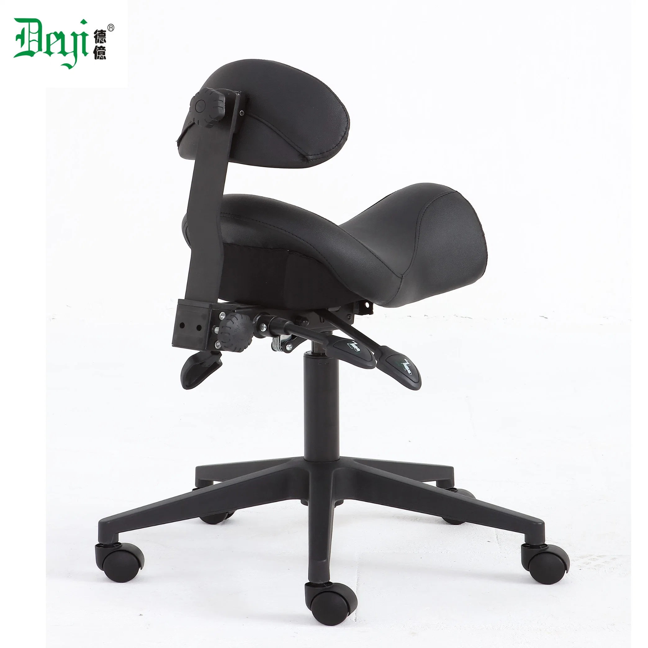 Asiento ergonómico diseño tres funciones dentista use silla giratoria