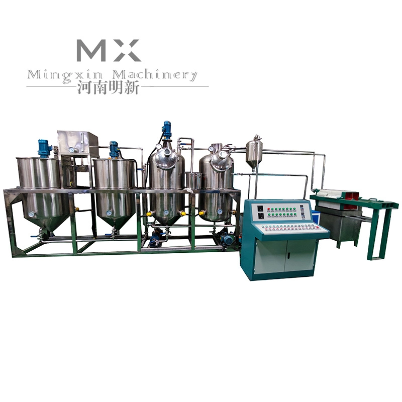 Sunflower Pressing and Rapeseed Oil Refining Plant Machine Refined