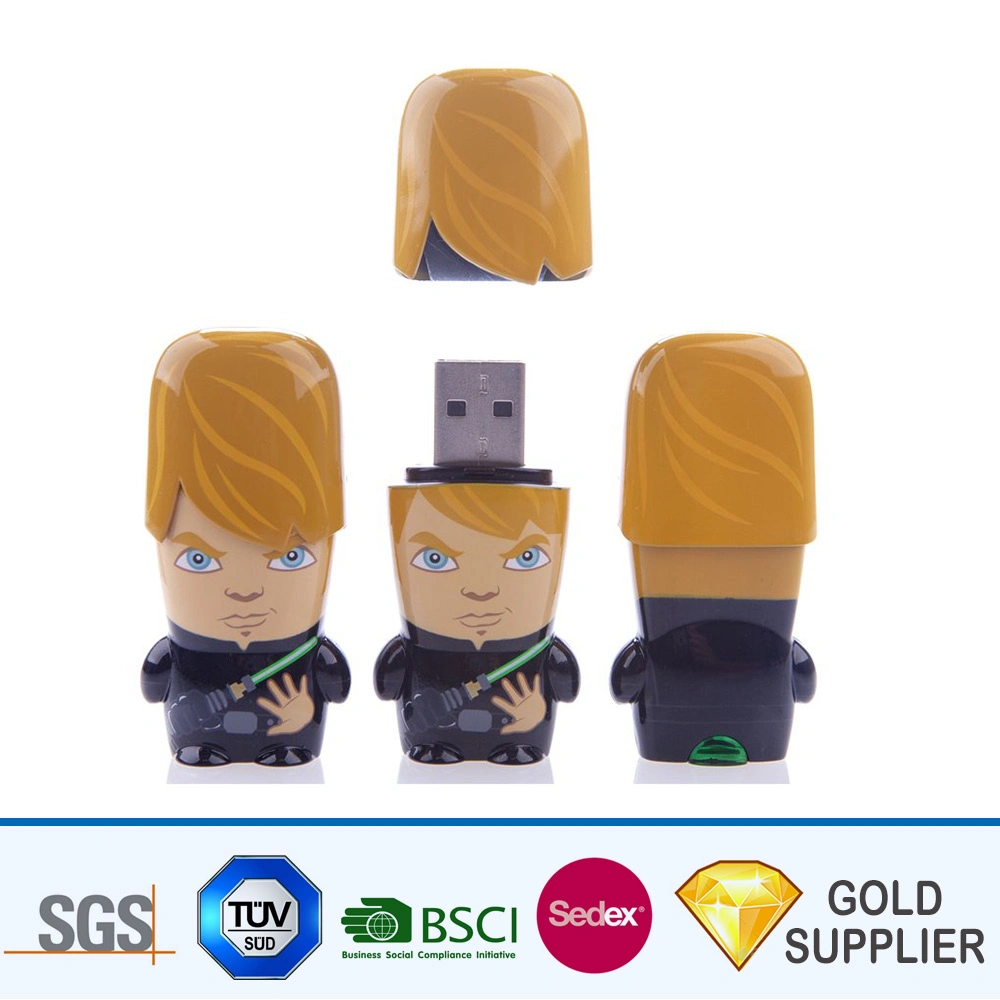 Banheira de venda dos desenhos animados personalizados de borracha de silicone Promoção memória rápida rotação 3.0 Unidade Flash USB