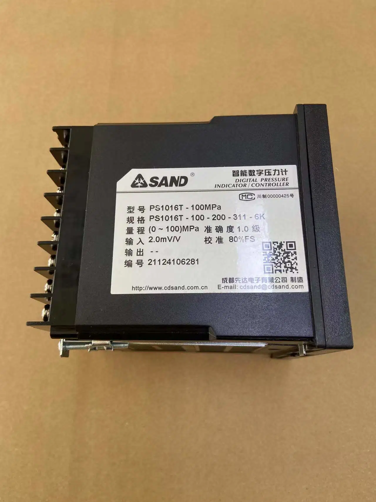 Sand Digital Temperature Controller PS4810d-025-208-311 مؤشر درجة الحرارة منظم الأجزاء التلقائية مؤشرات اللوحة المتغيرة الكهربائية، لوحة التحكم الكهربائية