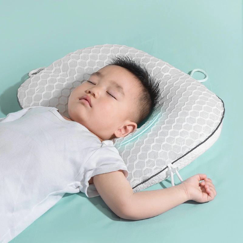 Baby Set Pillow 0- 6 Months Newborn Correction Anti -Migraine Summer Breathable Hose Pillow