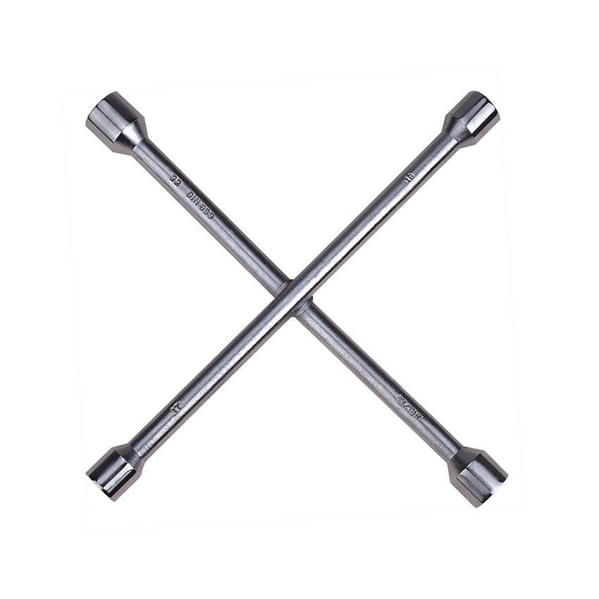 14 Inch 4 Way Carbon Steel Cross Wrench