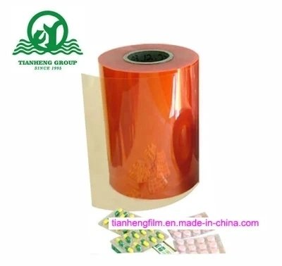 Factory Supply Plastic Product Pharmaceutical Rigid PVC Film/PVC Plastic Product/PVC Sheet Roll for Tablet/Capsule Blister Packing