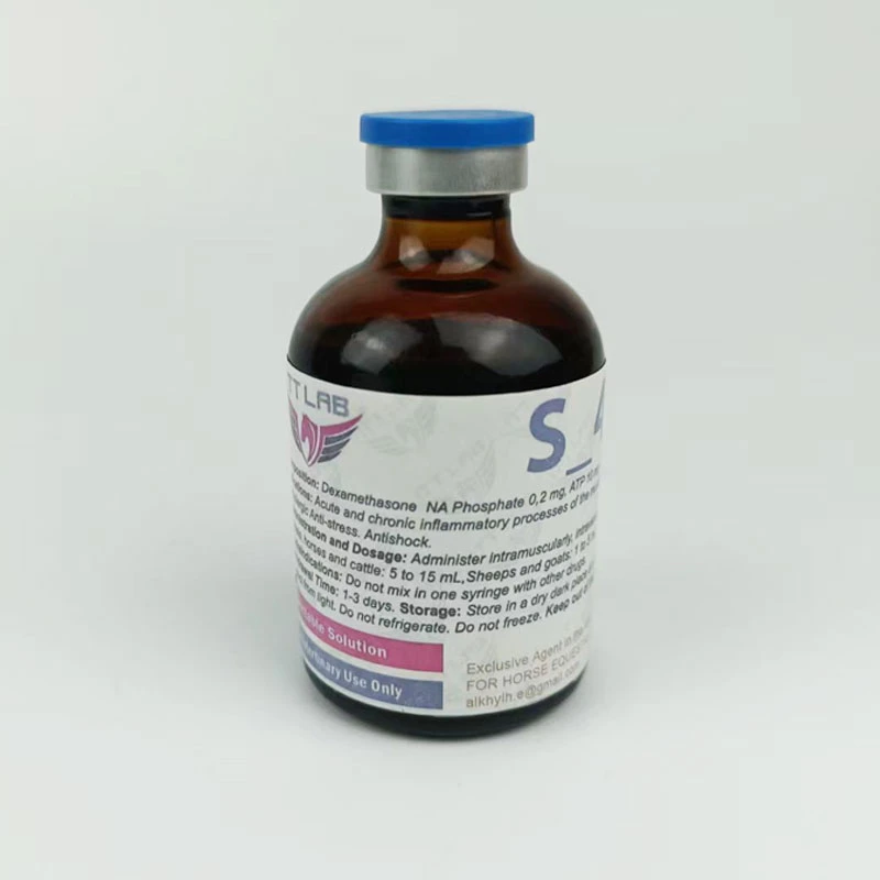 Dexamethason-E Sodium Phosphate Injectable Racing Supplement Uses for Horses, Dogs