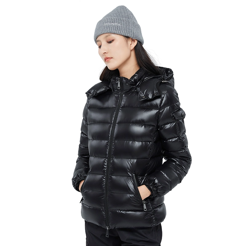 Hot Sell Cheap Luxury Office Down Puffer Jacket Designer Fashion Short Winter Coat Women