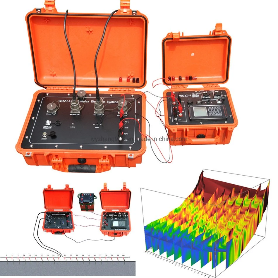 Geologische Ausrüstung Terrameter 3D Widerstandsmessgeräte Geophysikalische Ausrüstung mit Günstiger Preis