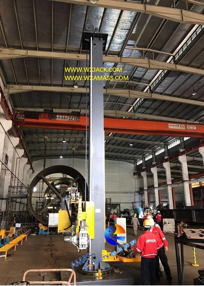 Lhz Versatile Multi Mode Stationary Moving Revolving Cross Slides Column and Boom Automatic Welding Manipulator Machine