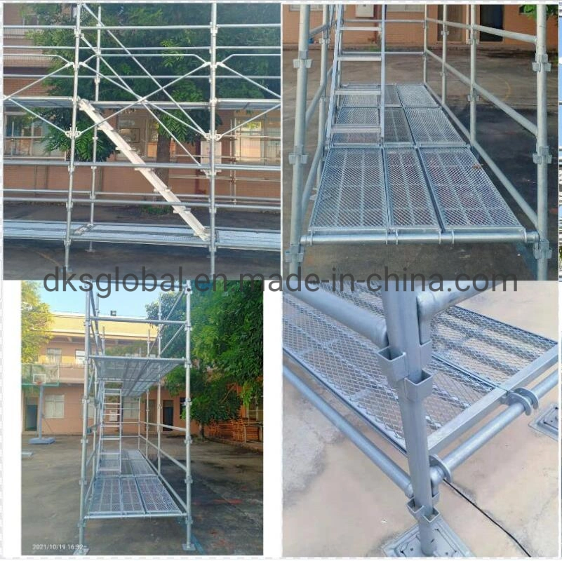 Construction Boards Aluminium Movable Bridge System Scaffolding Parts