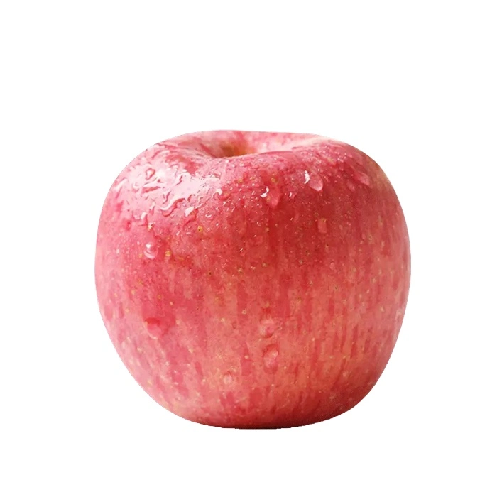 تفاح فوجي الطازج الأحمر اللذيذ
