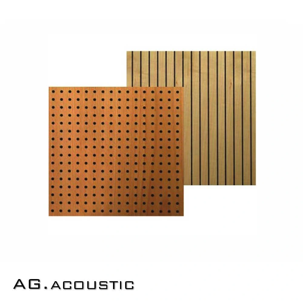 АГ. Акустический ТВ фон Декоративный материал Slat Wall Panel Wood Sound поглощающий рифленый MDF плата