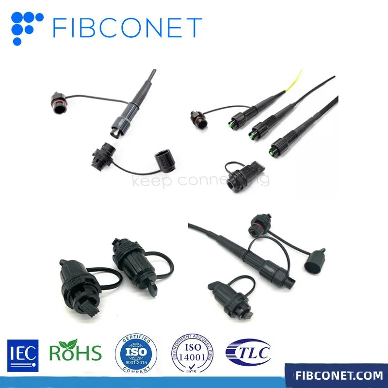 FTTH FTTX Fiber Optic Fast/Quick/Field Wasserdichte Metallabdeckung hoch Qualität IP67 68 Patchkabel Kabelsteckverbinder