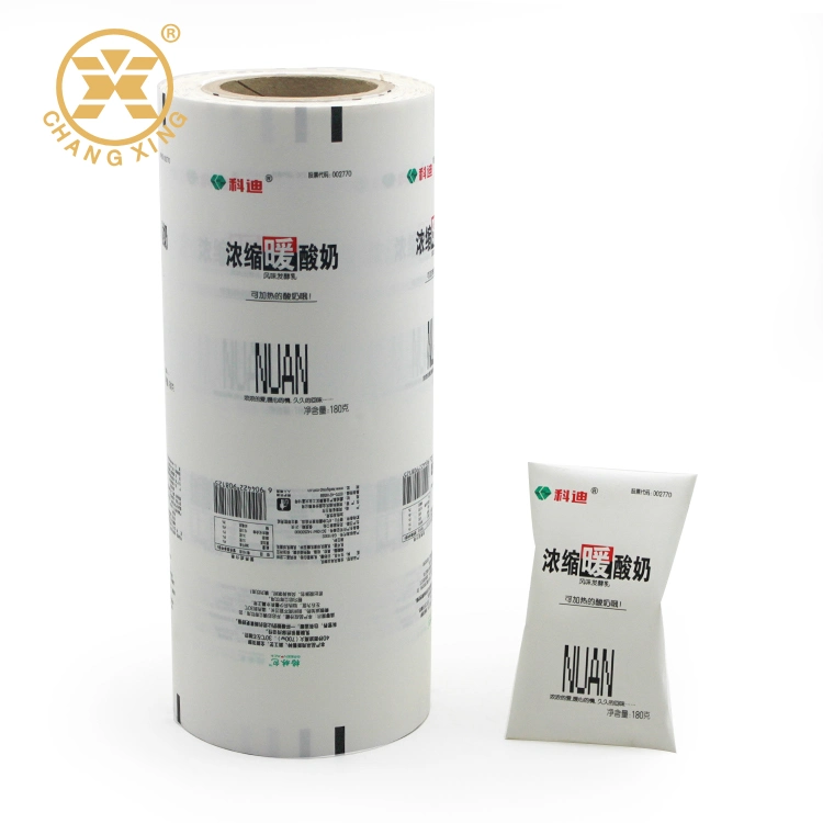 Custom Printing PE Multilayer Packaging Film for Pure Milk Liquid Packaging