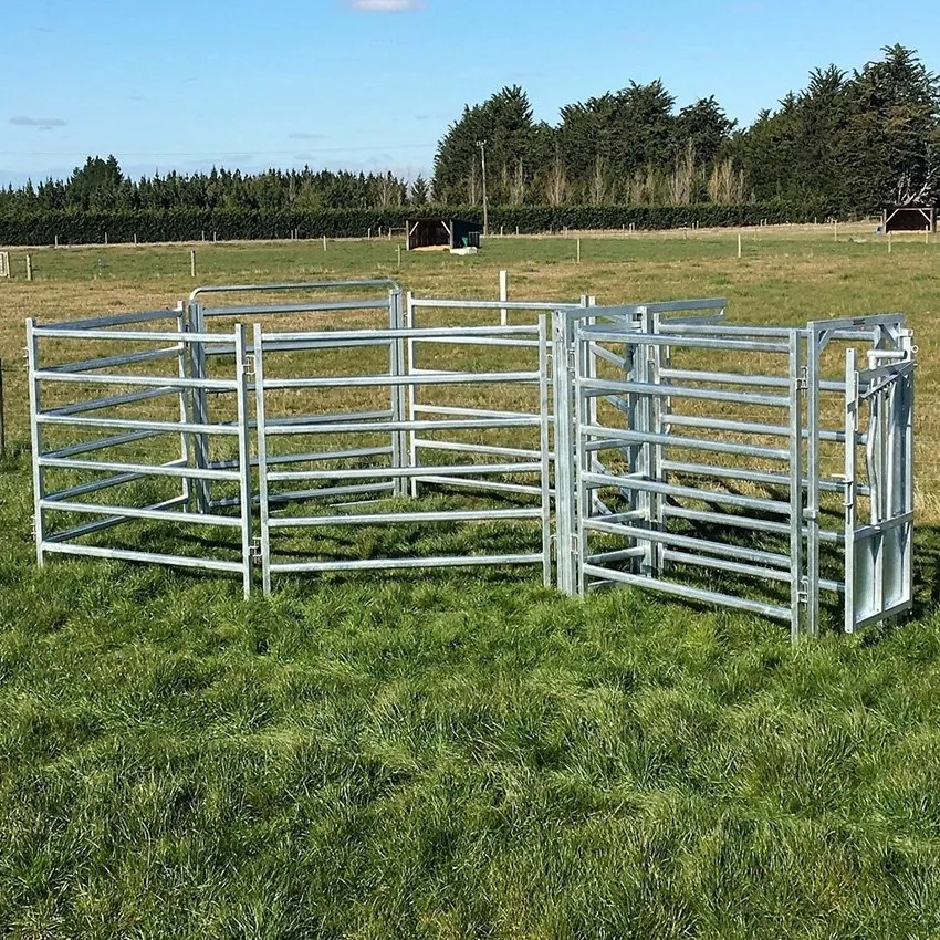 Anti Rust Pipe Livestock Farm Fence panel Cheap Cattle Fence Panel