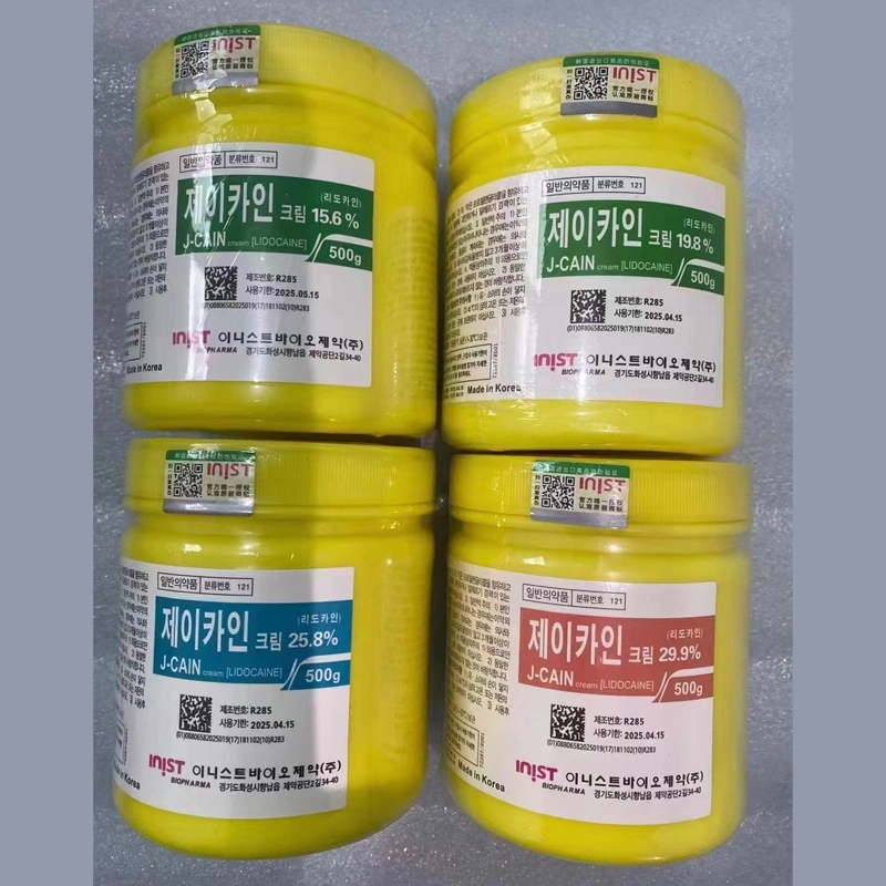 Tattooing Body Piercing Jcain Numbing Cream Anesthetic Ointment J-Cain 500g Korean J Cain Lidocaine 79.9% Numb Cream for Tattoo